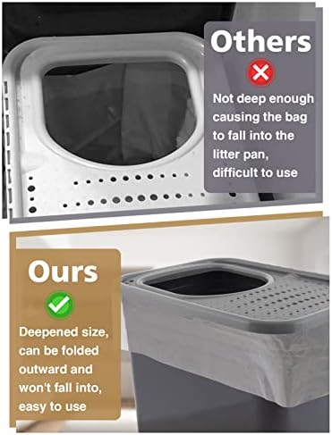 MEWTOGO 24 Pcs Litter Pan Liners Compatible - Image 2