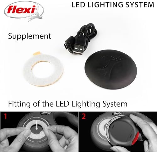FLEXI® LED Lighting Attachment for Retractable Leashes, Splashproof - Image 3