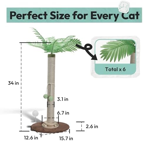 Cat Scratching Post 34 Inch - Image 3
