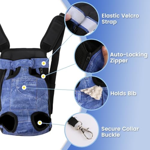 Mosago Dog Backpack Carrier, Front Chest Carrier - Image 5