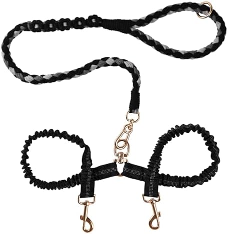 Double Dog Leash – Tangle-Free Dual Leash by Panda+Jianghu