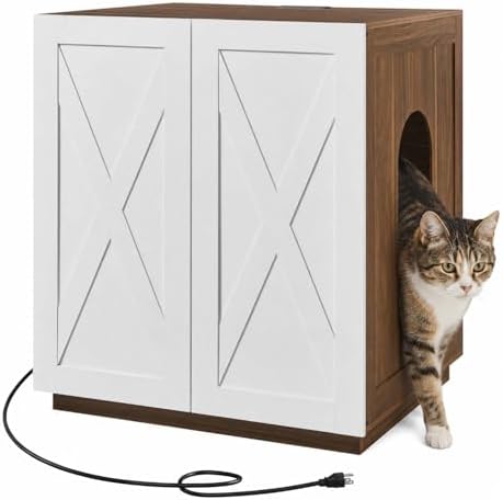 unipaws Cat Litter Box Enclosure by unipaws