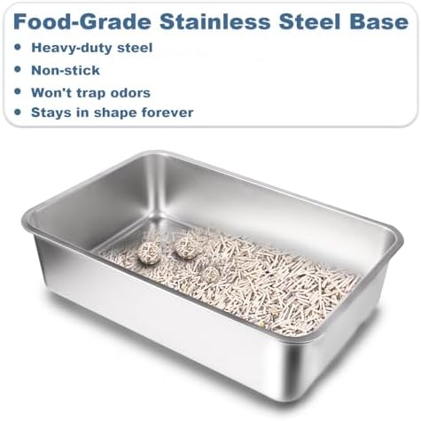 Stainless Steel Cat Litter Box - Image 3