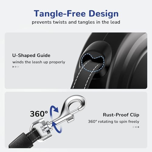 32ft Retractable Dog Leash - Image 4