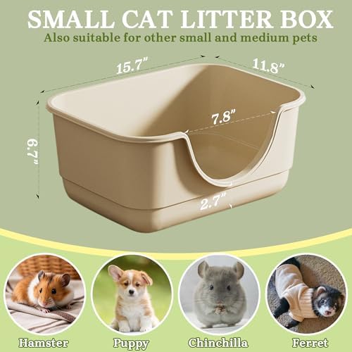 2 Pack Low Entry Small Litter Box - Image 5