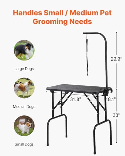VEVOR Pet Grooming Table, 32 x18 Inch - Image 6