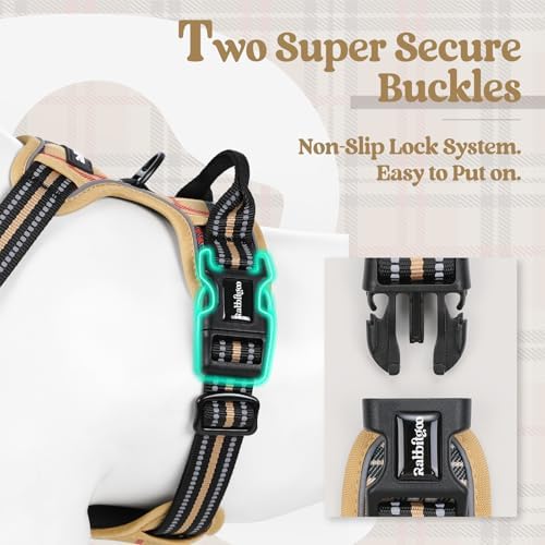 rabbitgoo Dog Harness, No Pull Medium Sized - Image 3