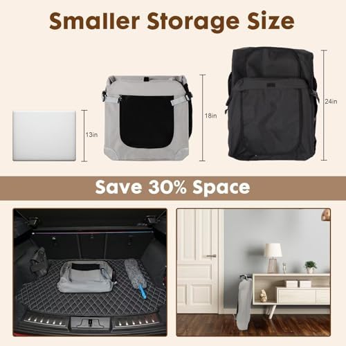 PEGIC Extra Large Cat Carrier for 2 Cats - Image 3