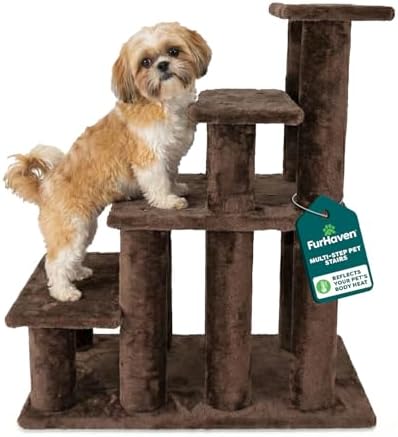 Furhaven Steady Paws Multi-Step Pet Stairs by FurHaven