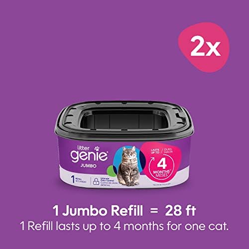 Litter Genie Jumbo Refill Bags, 56 ft of Continuous Film - Image 4