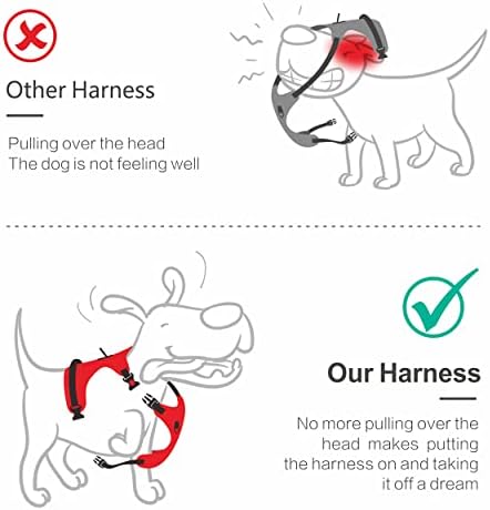 PoyPet Dog Harness Medium, No Pull Vest - Image 2