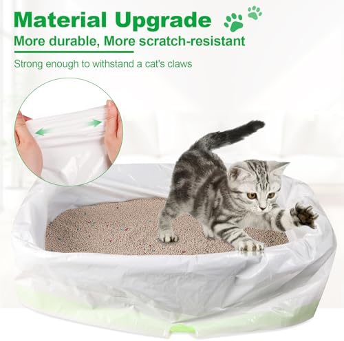 100 PCS Jumbo Cat Litter Box Liners - Image 3