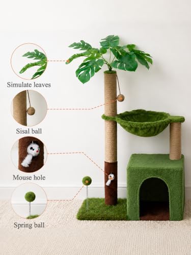 Woochpet 38'' Cat Tree Tower - Image 6