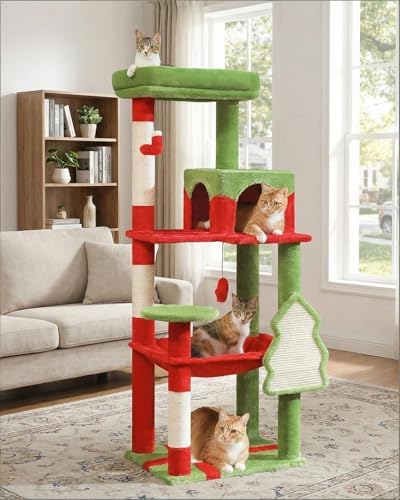 MUTTROS 56.3" Cat Christmas Tree by MUTTROS
