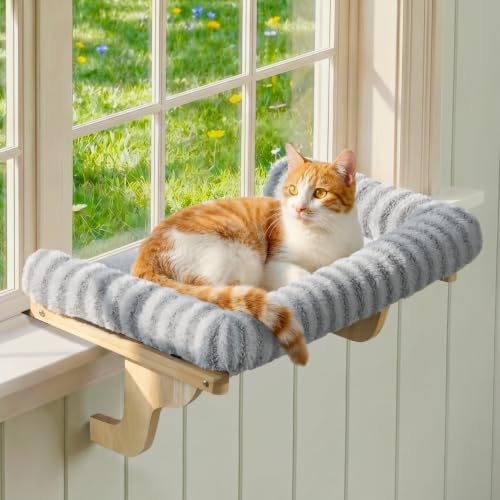 Zakkart Mellow Cat Perch for Windowsill by Zakkart