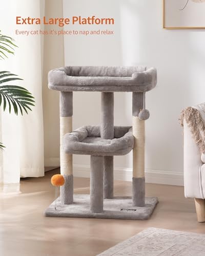 FourFurPets Small Cat Tree, Cat Tower - Image 3