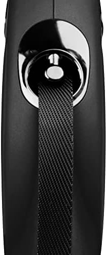 Automatic Leash Flexi New Classic M 5 M Black Tape - Image 2