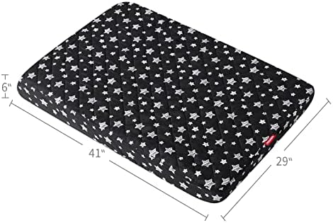 Waterproof Dog Bed Covers Replacement Lovely Black Star Print, 29x41 Inches - Image 6