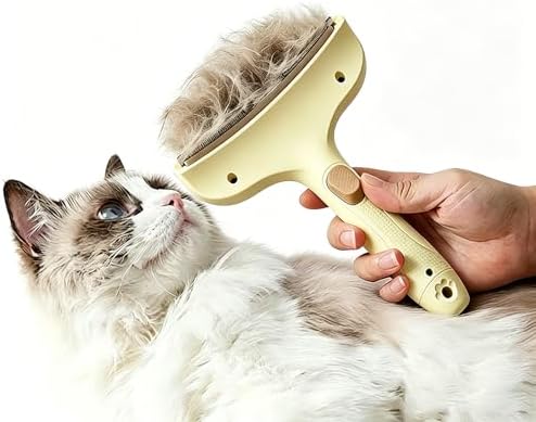 Pet Deshedding Brush, Grooming Tool by Unknown
