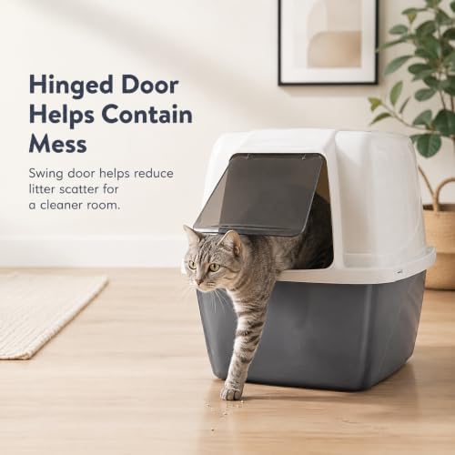 Extra-Large Hooded Cat Litter Box 2-Pack, - Image 5