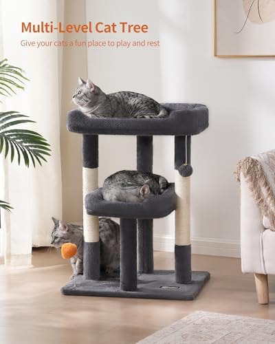 FourFurPets Small Cat Tree, Cat Tower - Image 4