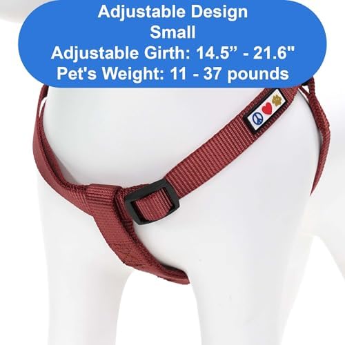 Pawtitas Solid Step-in Dog Harness – Adjustable No-Pull Vest - Image 3