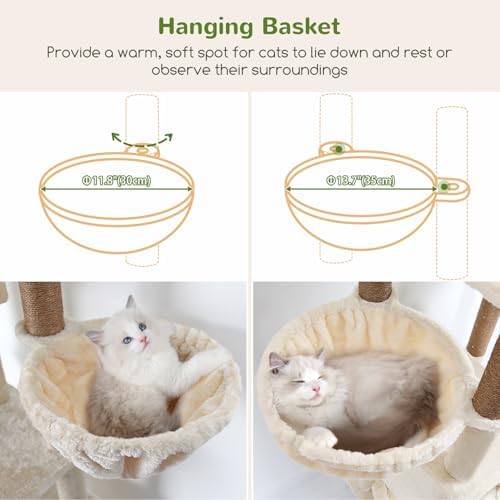 Globlazer Sturdy Extra Large Cat Tower - Image 4