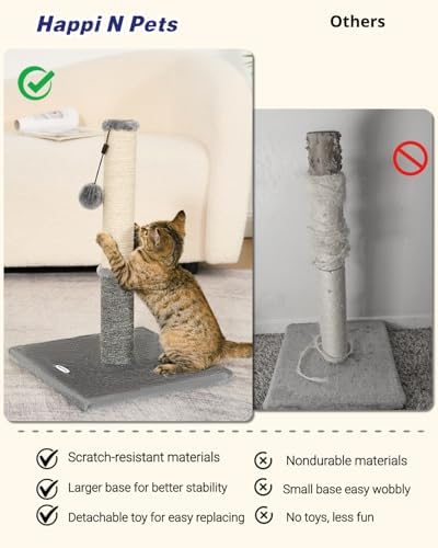 Happi N Pets Cat Scratching Post, Cat Scratchers - Image 4