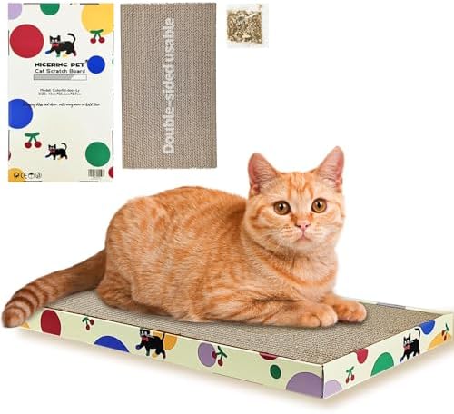 Cat Scratching Boards, 1 Pack Cat Scratch Pad by NICERINCPET