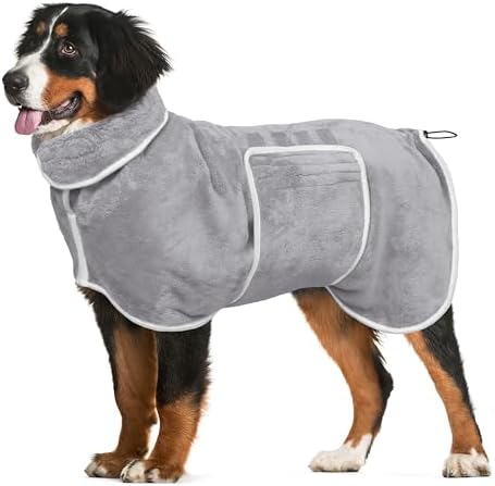 Dog Bathrobe Drying Coat by HhiMyOct