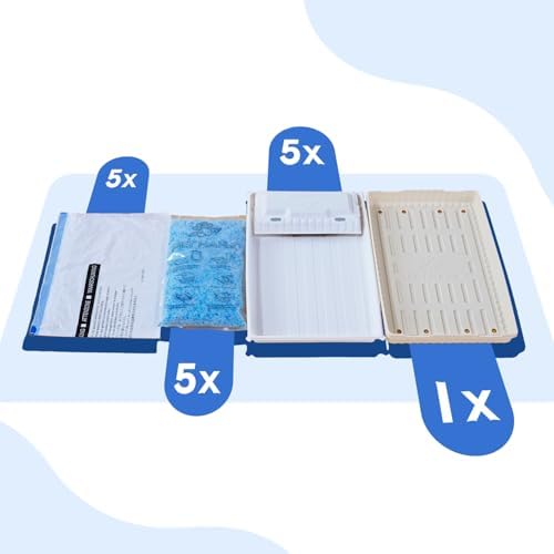 Crystal Cat Litter & Disposable Litter Trays 5 Sets, Compatible - Image 4