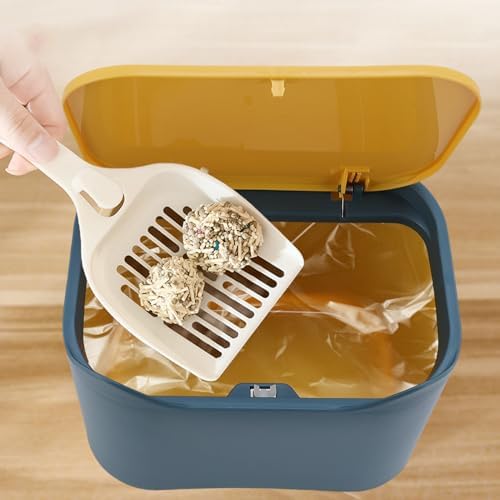 Jiawu Cat Litter Trash Can, Airtight Odor Control Press Seal Lid Cat Litter - Image 5