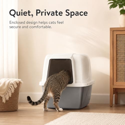 Extra-Large Hooded Cat Litter Box 2-Pack, - Image 4