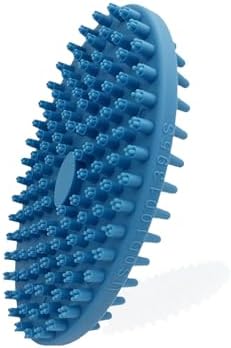 Lilpep 2-in-1 Dog Bath Brush, Double Sided Soft Rubber Grooming Brush by PetSupplies