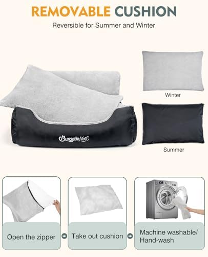 BurgeonNest Dog Car Seat for Small Dogs & Cats Under 55 lbs - Image 6