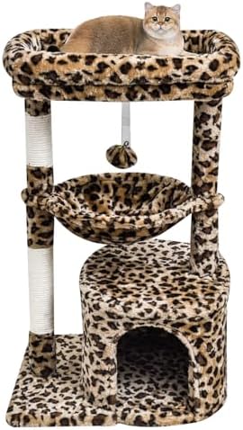 SYANDLVY Small Leopard Print Cat Tree by SYANDLVY