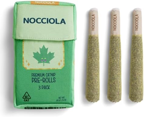 Nocciola 3 Pack Catnip Toys for Cats, Funny Cat Toys Filled by Nocciola