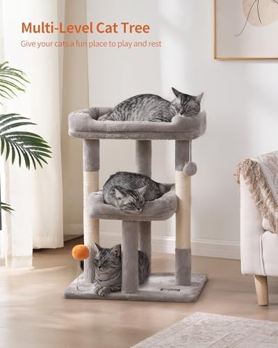FourFurPets Small Cat Tree, Cat Tower - Image 4