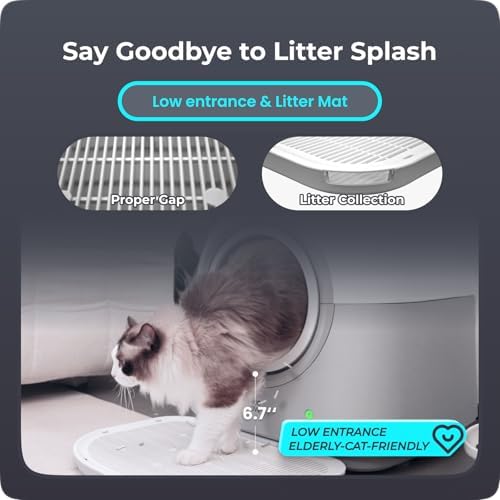 ABRCT L2 Automatic Self Cleaning Litter Box Smart Robot Odor Control Litter Box - Image 5
