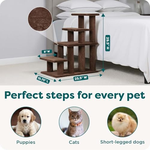 Furhaven Steady Paws Multi-Step Pet Stairs - Image 3