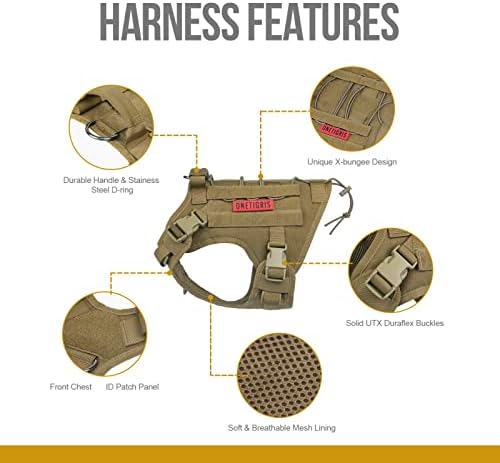 OneTigris Tactical Dog Harness - Image 5