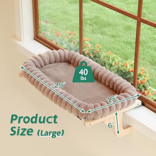 Zakkart SnugCloud Cat Perch for Windowsill - Image 7