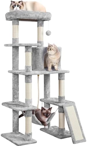 Yaheetech 63in Sturdy Large Cat Tree by Yaheetech