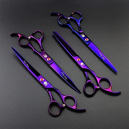 Purple Dragon Professional 7.0 inch Dog Grooming Scissors Set - Image 3