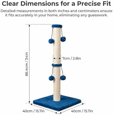 Dimaka Cat Scratching Post, Cat Scratcher - Image 2
