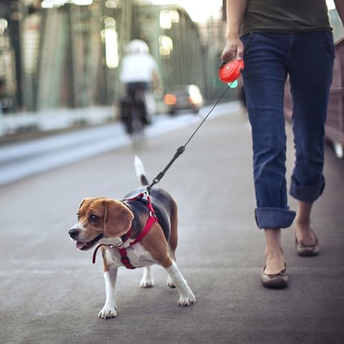 Idepet Heavy Duty Retractable Dog Leash Steel Chain 16ft Pet Leashes - Image 6