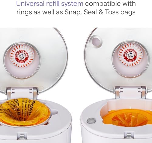 Munchkin® STEP™ Diaper Pail Powered by Arm & Hammer, #1 in Odor Control - Image 4