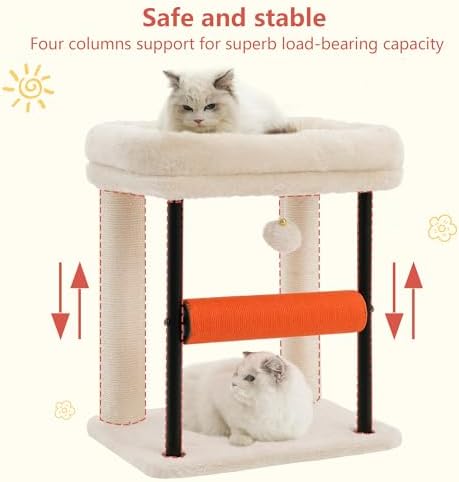 Hey-brother Cat Tree, Sturdy Tower - Image 6