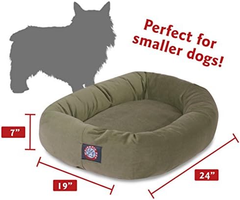 Majestic Pet Suede Calming Dog Bed, 24 Inch Small - Image 3