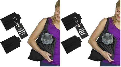 PurrFect Pouch The Original AS SEEN ON TV. Comfy Soothing Cat Carrier by PurrfectPouch